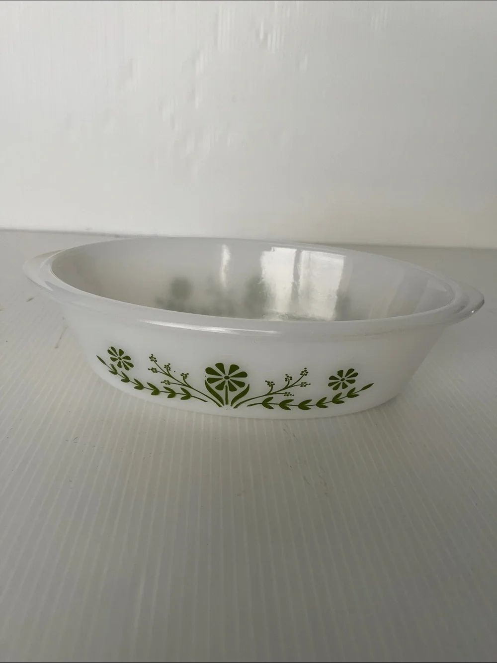 Vintage Glasbake Oval Baking Dish 1 Qt.